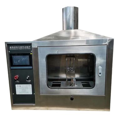 calidad  Test methods for flammability combustion test chamber, flame retardant test equipment with burning test fábrica