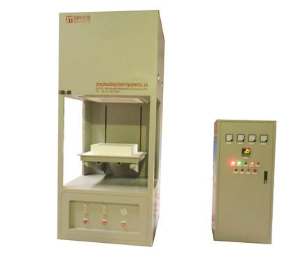horno de mufla de cargamento por la base 1650.C con capacidad grande